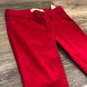Red Hollister Jeans